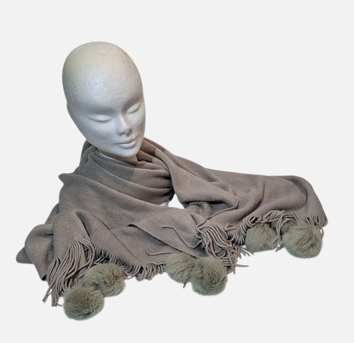 Sciarpa donna grigia - in, maglia